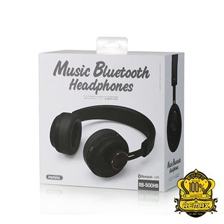 หูฟังบลูทูธ Bluetooth Headphone Remax RB-500HB เสียงดี เบสแน่น ดูหนัง ฟังเพลง เล่นเกม สินค้าแท้ มีประกัน