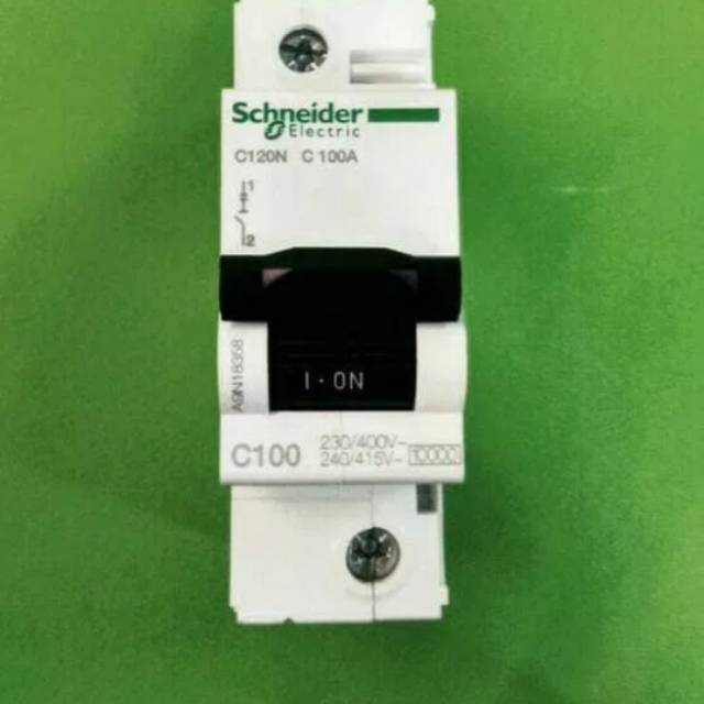 MCB 100A 1P C120N Schneider