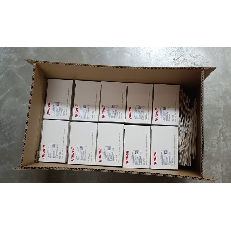 ยกลัง10เครื่องYUWELL เครื่องวัดความดันรุ่น YE670A(ไม่มีเสียงพูด)/YE670D(มีเสียงพูด)แถมAdapter+กระเป๋