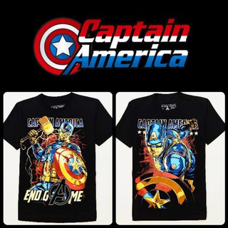 อก34-50นิ้ว เสื้อกัปตันอเมริกา Captain America จากBlack Timber