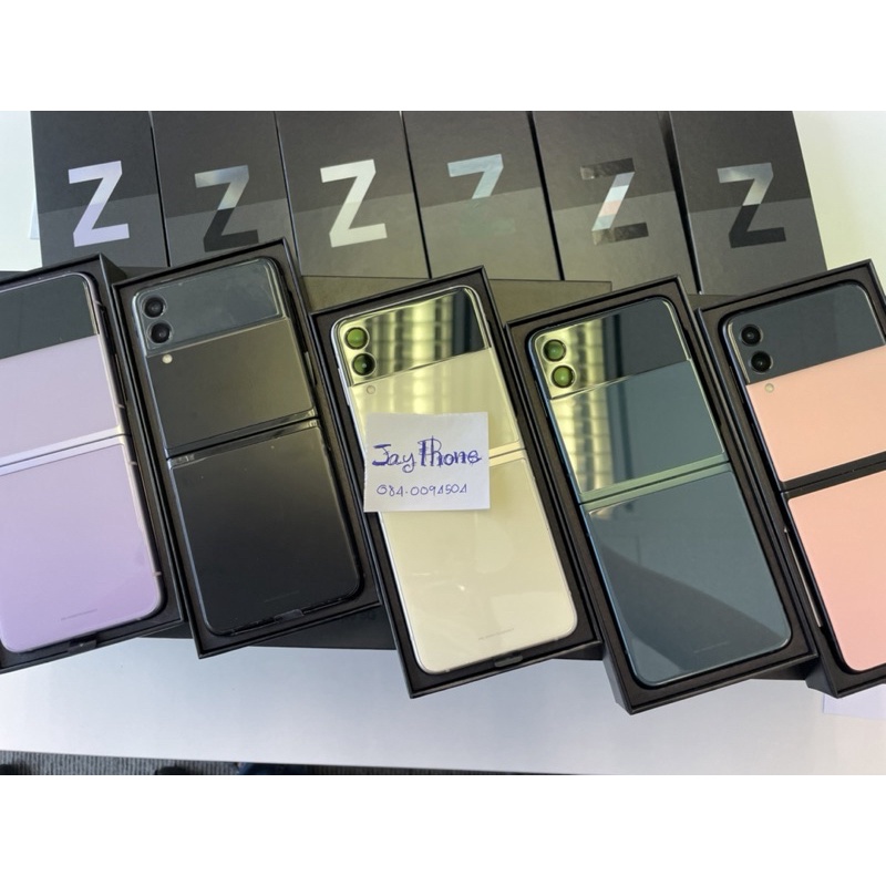 Samsung Z flip3 5G 128/256GB เครื่องมือ2 เครื่องศูนย์ไทย100% สภาพสวย