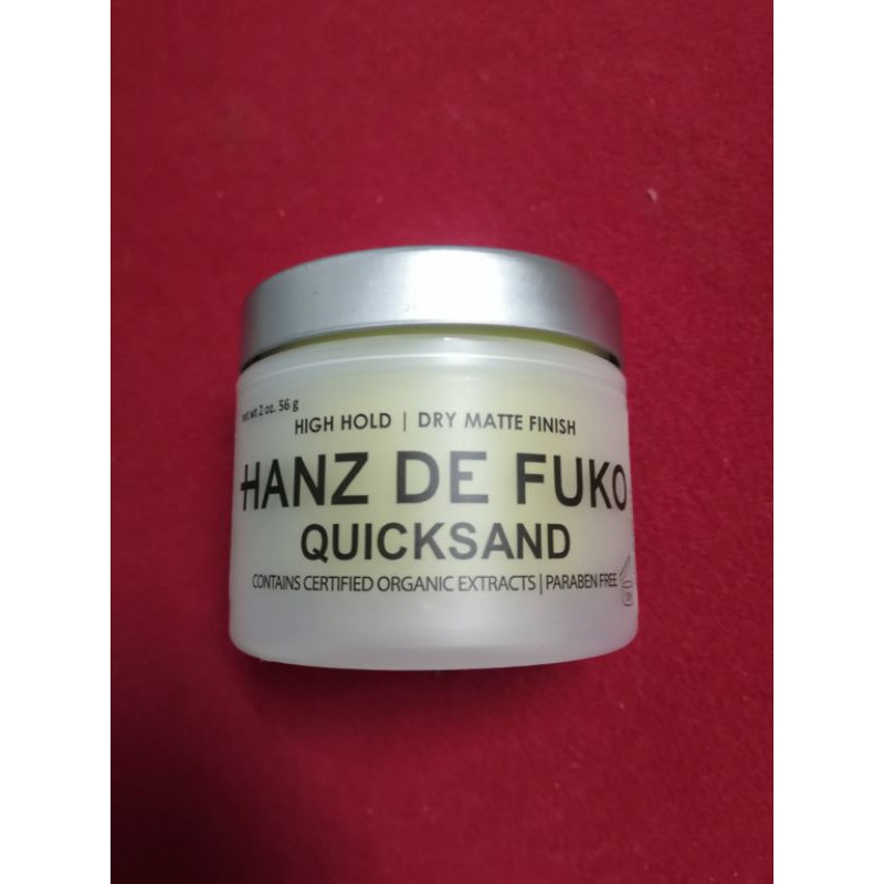 Hanz De fuko  quicksand มือสอง​ของแท้​ ใช้ไปนิดเดียว