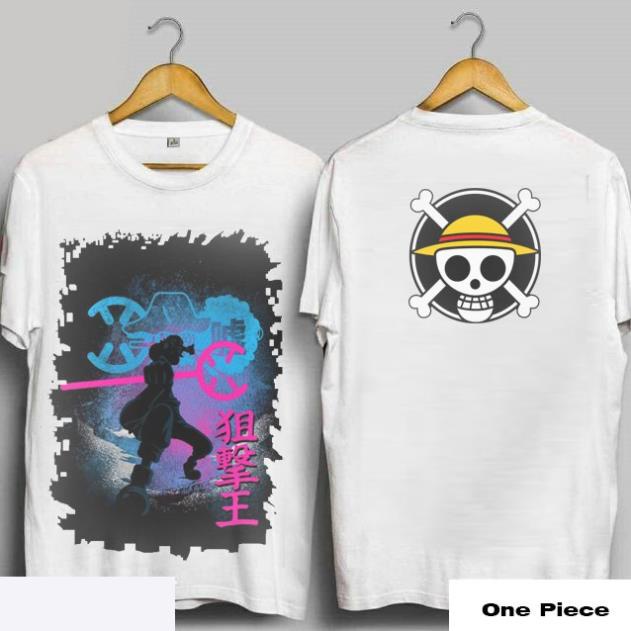 HOT เสื้อยืดวันพีช | เสื้อยืด Usopp | เสื้อเชิ้ตแขนสั้น Usopp ชิ้นเดียว