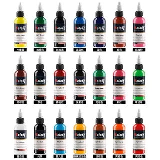 ชุดสีหมึกสัก 21 สี 21 สี นําเข้าจากสวีเดน