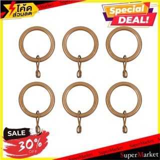 ห่วงคล้องราง HOME L&amp;S DR004 30 มม. สีทอง อุปกรณ์รางม่าน CURTAIN RING DR004 30MM GOLD HOME L&amp;S