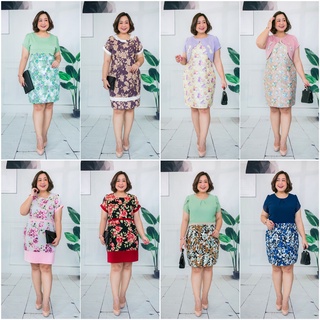 ชุดเดรสสาวอวบ พร้อมส่ง