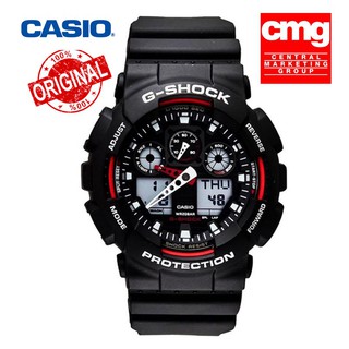 CASIO นาฬิ้กา G-SHOCK GA-100-1A4DR รับประกันของแท้100%