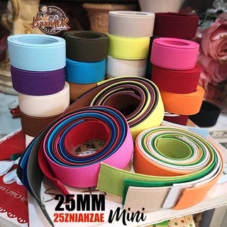 25mm ยางยืดวีนัส ยางยืด ยางยืดเอนกประสงค์ ขนาด 25 มิล x (แบ่งตัดความยาว 45 หรือ 90 cm) Rubber Elastic Braid