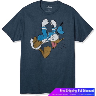 ดิสนีย์ร์ตูนพิมพ์ฤดูร้อน ย์เสื้อยืด Disney Mens Full Size Donald Duck Tantrum T-Shirt T-Shirt