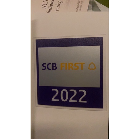 scb first สติ๊กเกอร์ 3200 บาท