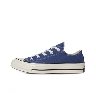 Converse Chuck Taylor All Star 1970s low-top canvas shoes same style for men and women navy blue