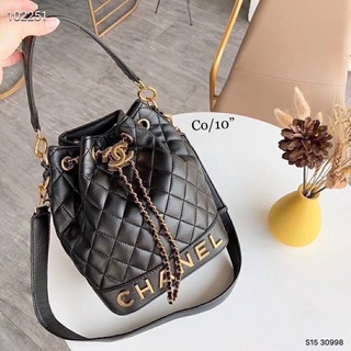 กระเป๋าสะพายข้าง chanelพร้อมกล่อง งานสวยพร้อมส่ง size 10"