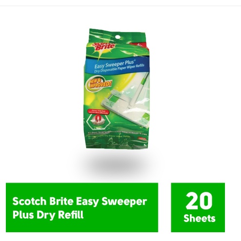 Easy DRY REFFIL EASY SWEEPER PLUS 3M / REFFIL DRY MOP SCOTCH BRITE