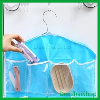 DeeThai ที่เก็บถุงเก็บถุงเท้า เก็บชุดชั้นใน แบบแขวน ที่แขวนกระเป๋า socks storage bag
