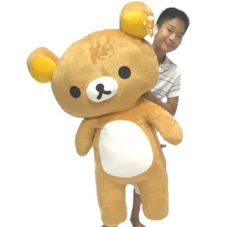 Rilukkuma ตุ๊กตาลิรัคคุมะ แบบยืน 120 ซม. ของลิขสิทแท้ เกรดของขึ้นห้าง ตัวใหญ่