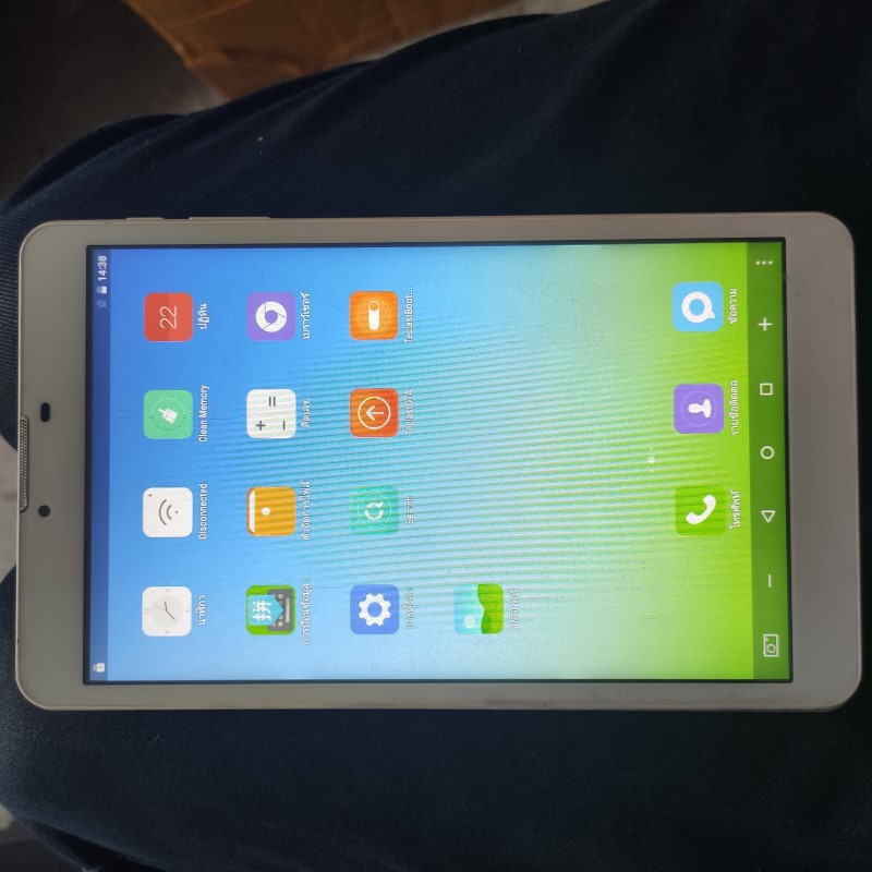 Tablet ราคาถูก Teclast P80 4G แท็บเล็ต แท็บเล็ตราคาประหยัด สีขาว แท็บเล็ตใส่ซิมได้ แท็บเล็ตราคาถูก พร้อมใช้งาน สภาพดี 4