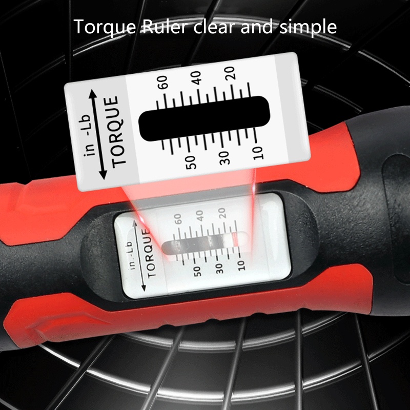 Upgraded Preset- Torque Screwdriver Professional Manual Adjustable Range Torque Wrench 1/4" Drive Screwdriver Torqu