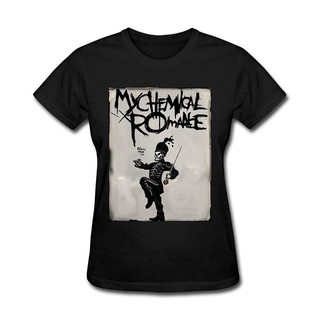 เสื้อยืดลําลอง ผ้าฝ้าย พิมพ์ลาย My Chemical Romance The Parade แฟชั่นสําหรับผู้ชายสามารถปรับแต่งได้