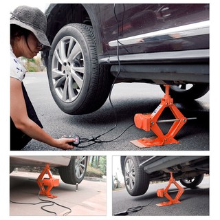 แม่แรงไฟฟ้า แม่แรงยกรถ แม่แรง แม่แรงไฟฟ้า แม่แรงยกรถ 3ตัน 12v Electric Car Jack Repair Kit Scissor Jack 3 TON 12V