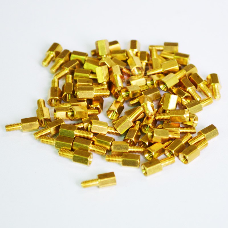 🔧🔩 น็อตรองเมนบอร์ด ขนาด M3*6*6 (ชุด 10 ตัว) 🔩🔧