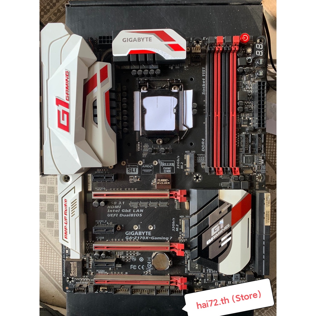 Gigabyte GA-Z170X- เมนบอร์ดเล่นเกม 7 DDR4 LGA 1151 64G USB3.0 usb3.1 ...