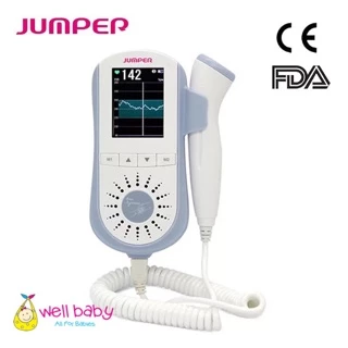 JUMPER รุ่น JPD 100E เครื่องฟังเสียงหัวใจทารกในครรภ์ แสดงผลแบบกราฟและตัวเลข ชาร์จได้