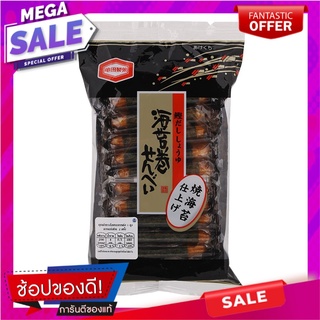 คาเมดะขนมอบกรอบผสมสาหร่าย 5.6กรัม 10ชิ้น Kameda Crispy Pastry with Seaweed 5.6g 10pcs.