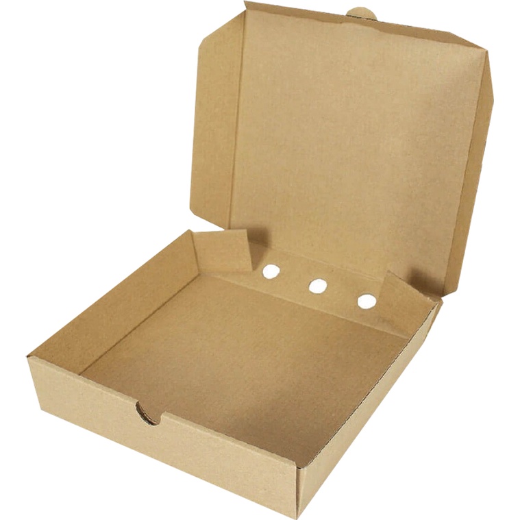 กล่องใส่พิซซ่าสี่เหลี่ยม ขนาด 8 นิ้ว ( 50  ใบ  /แพ็ค )