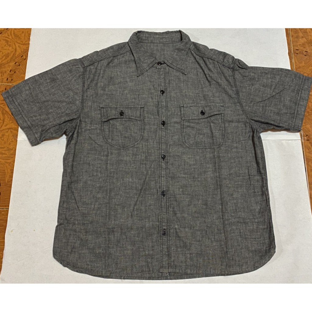 PIGER WORKS Lot PWW 18 เสื้อเชิ๊ตแขนสั้น มือสอง