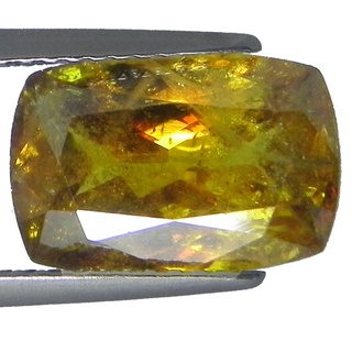 4.10 Ct สปีเน่ธรรมชาติ NATURAL SPHENE OCTAGON LOOSE GEMSTONE FOR FINE JEWELLERY