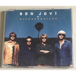 ซีดีซิงเกิ้ล ของแท้ ลิขสิทธิ์ มือ 2 สภาพดี...ราคา 229 บาท “Bon Jovi” ซิงเกิ้ล “Misunderstood” *แผ่นไทย หายาก*