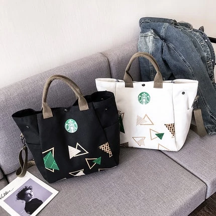 กระเป๋า Starbucks ผ้าแคนวาสเคลือบกันน้ำ thumbnail 7