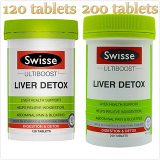 Swisse Ultiboost Liver Detox | Supports Liver Health &amp; Function ตับดีท็อกซ์ รองรับสุขภาพตับและฟังก์ชั่น