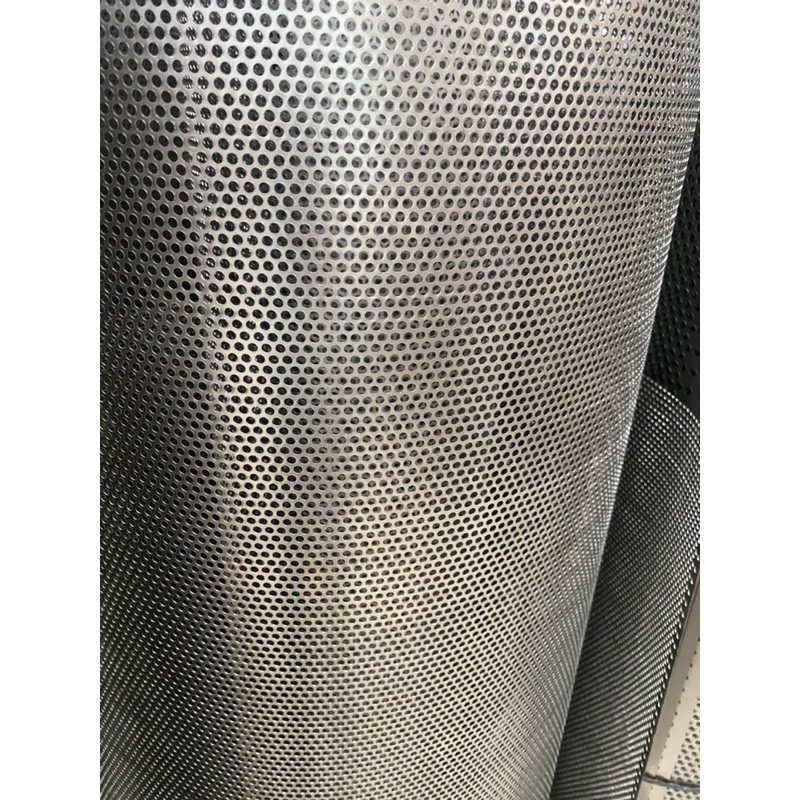 ตะแกรงเหล็ก หนา0.6มิล มีหลายขนาด ตะแกรงโรงสี ตะแกรงรูกลม  โรงสี แต่งลำโพง ตาข่าย DIY เครื่องสีข้าว แต่งเครื่องเสียง - รูปที่ 2