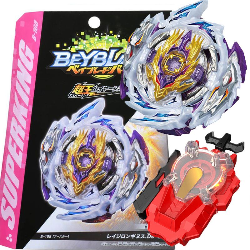 Beyblade Burst Superking B-168 Rage Longinus Ds3A String Ripcord Launcher