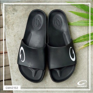 Gambol (รองเท้าแตะแบบสวม GM42152 ขาว ดำ size 4-9 #1ถูกสุด] แกมโบล แท้ Phylon White/Black Sandals ชายหญิง GM42152/GW42152