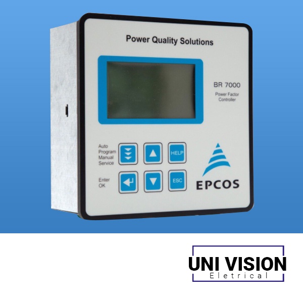 คอนโทรลเลอร์ รุ่น BR7000 EPCOS EPCOS Power Quality Solution Power Factor Controller
