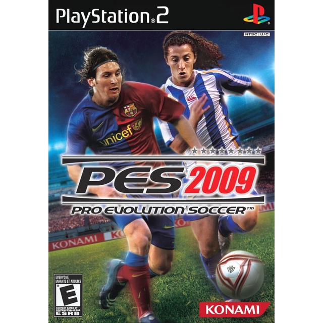 Pro Evolution Soccer 2009 PS2 (USA)[SLUS-21821] แผ่นไรท์ps2 แผ่นเกมเพทู เกมps2 เกมฟุตบอล pes2009