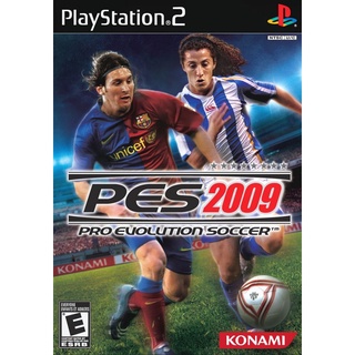 Pro Evolution Soccer 2009 PS2 (USA)[SLUS-21821] แผ่นไรท์ps2 แผ่นเกมเพทู เกมps2 เกมฟุตบอล pes2009