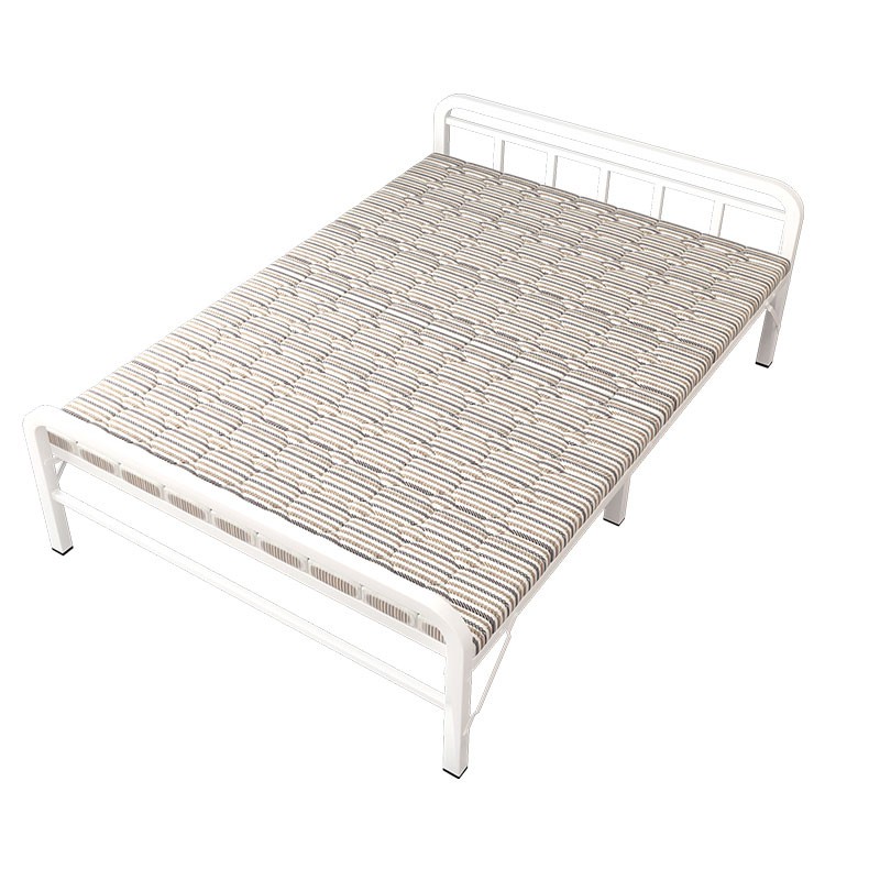 BAIERDI MALL เตียงพับได ใช้นอนกลางวันที่บริษัท ง่ายต่อการพกพา ติดตั้งใช้ในบ้านกว้าง1เมตรเตียงสำหรับสองคนเตียงเสริมพับ