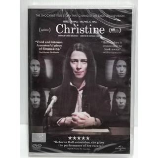 DVD : Christine (2016) คริสทีน นักข่าวสาว ฉาวช๊อคโลก " Rebecca Hall, Michael C. Hall "