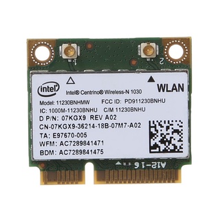 R* Half Mini PCI-e WIFI Wlan และการ์ดบลูทูธ สําหรับ DELL 1030 11230BNHMW