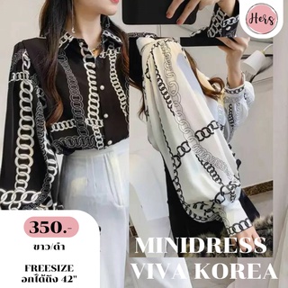 minidress Viva korea เสื้อเชิ้ต