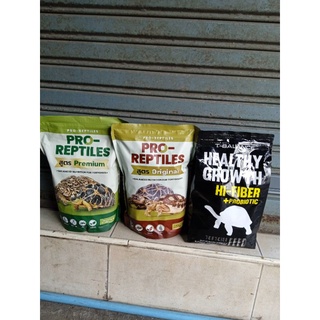 Pro reptiles สูตร Original ไฟเบอร์สูง มีวิตตามินและแร่ธาตุ ขนาด1กิโลกรัม.