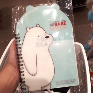 สมุดโน๊ต we bare bears