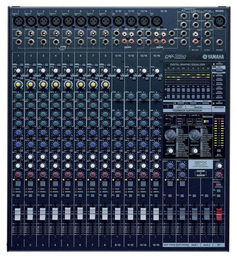 EMX5016CF Yamaha [Powered Mixer]