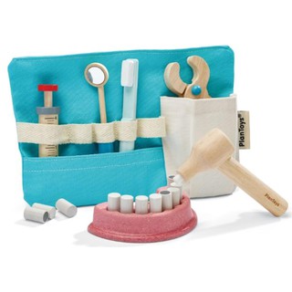 PlanToys 3493 Dentist Set ของเล่นไม้ชุดหมอฟัน