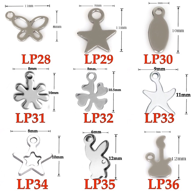 จี้สแตนเลส LP73-LP79