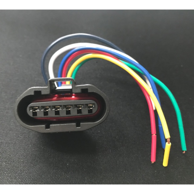Wira MMC Perdana Waja กระจายตําแหน่งคันเร่ง Body Socket Connector 6pin