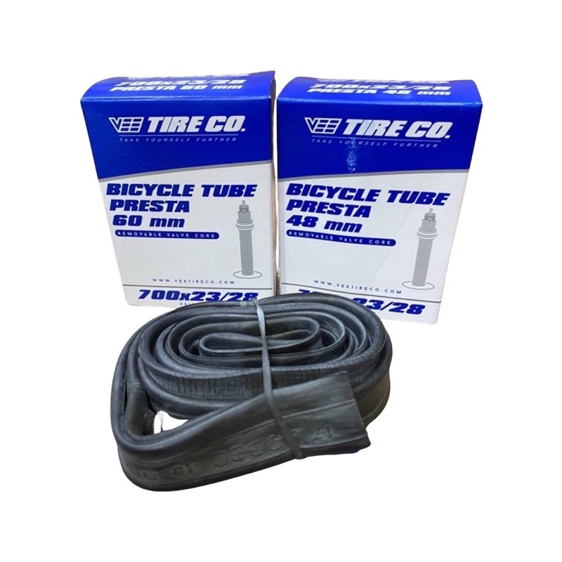 [LOTใหม่] ยางใน เสือหมอบ ไฮบริด 700c Veetire รุ่นใหม่ ปี2025 คุณภาพดี